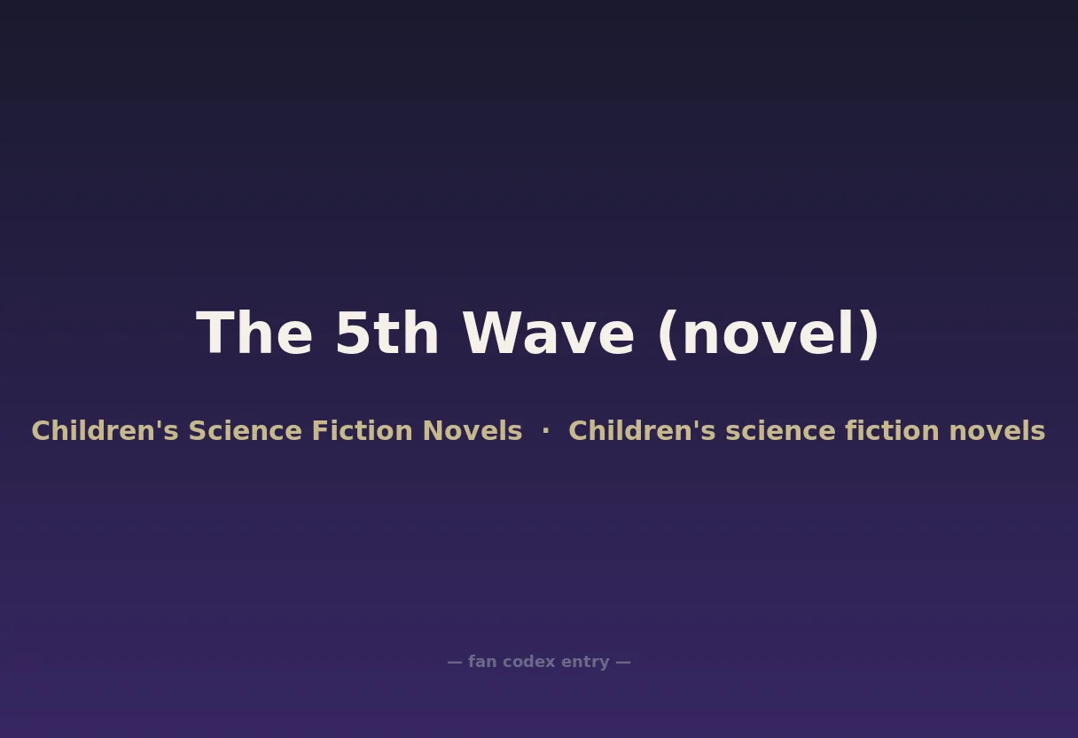 The 5th Wave (novel)